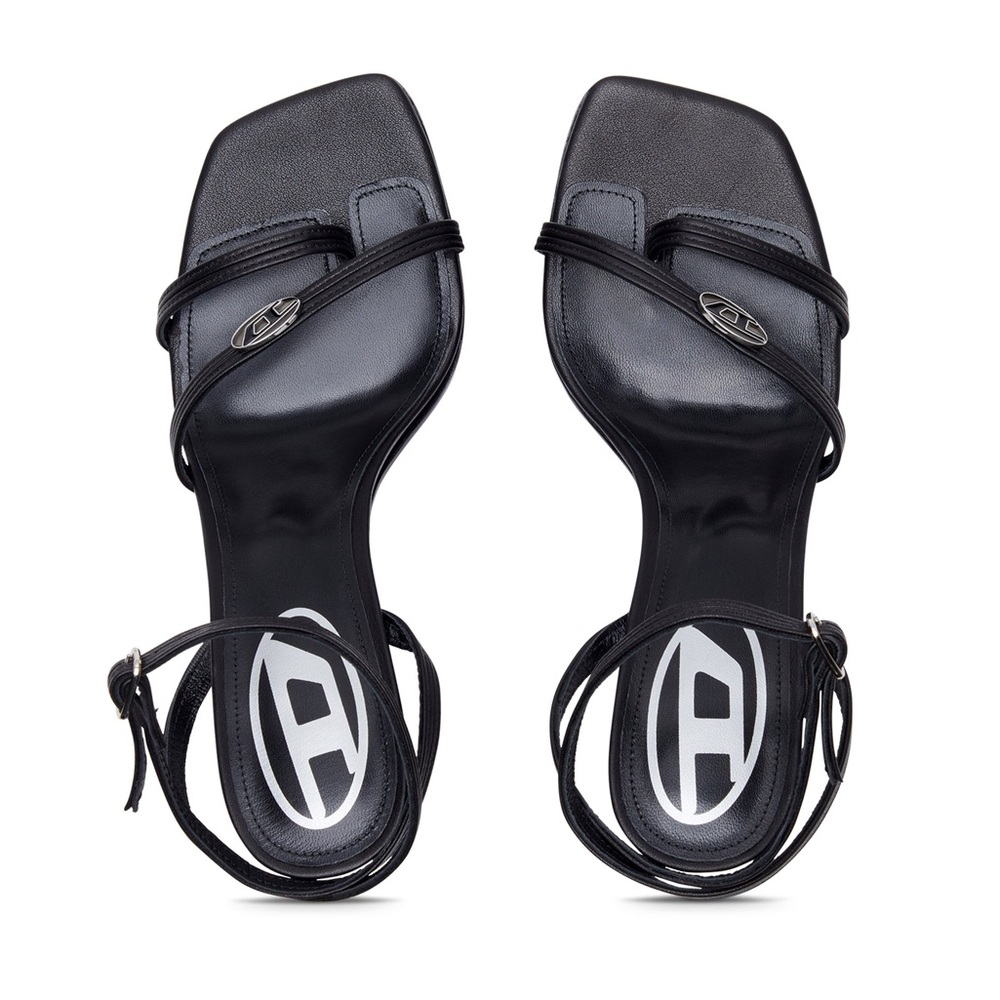 Diesel D-Venus-Strappy sandals in nappa leather - Picture 4 of 11